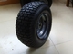 Rueda 3.00-8 de la PU de Rim Hard Soft Rubber Wheel Penumatic del acero TR13