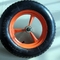 Rueda 3.00-8 de la PU de Rim Hard Soft Rubber Wheel Penumatic del acero TR13